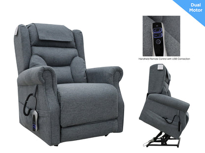 Berkshire Dual Motor Lift & Tilt Armchair