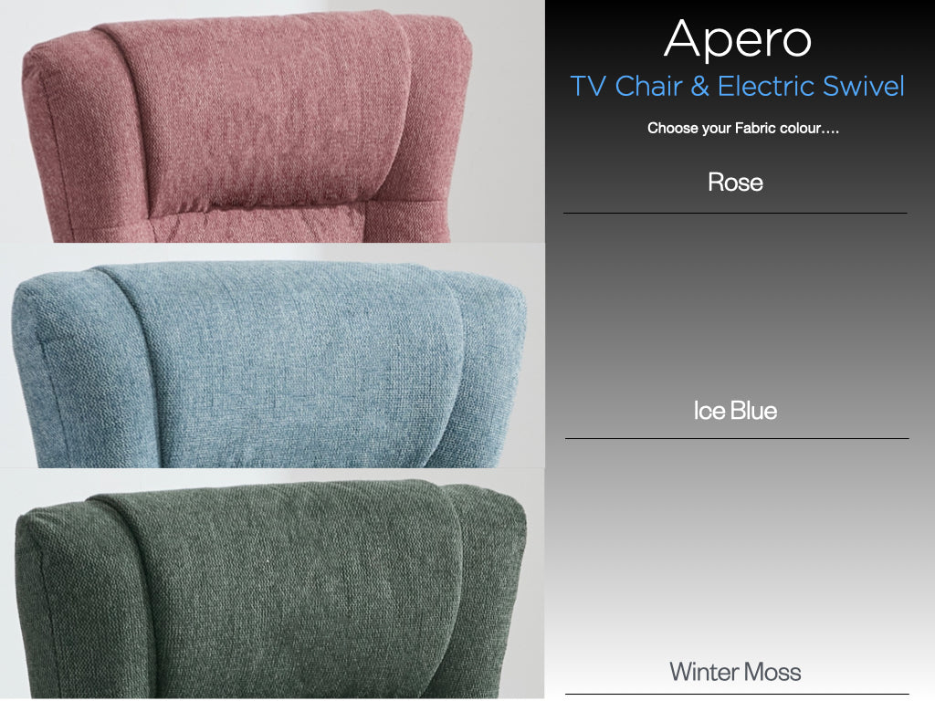 Apero Swivel Armchair & Stool