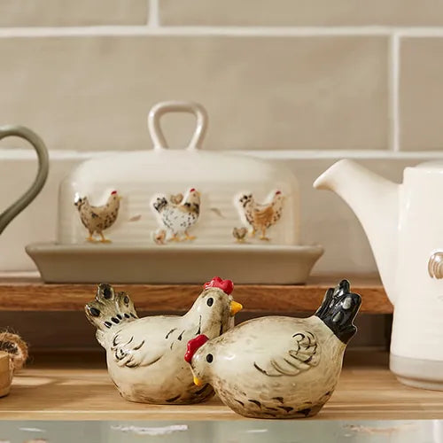Cooksmart Hen House Lane Salt & Pepper Shakers