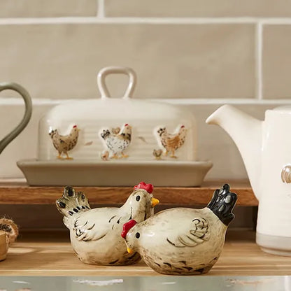 Cooksmart Hen House Lane Salt & Pepper Shakers