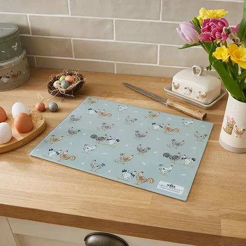 Cooksmart Hen House Lane Glass Worktop Saver