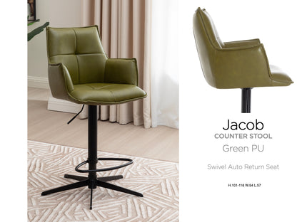 Jacob PU Barstool