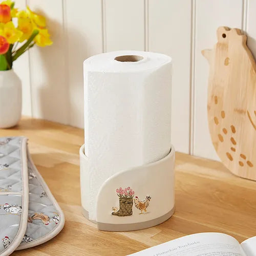 Cooksmart Hen House Lane Kitchen Roll Holder