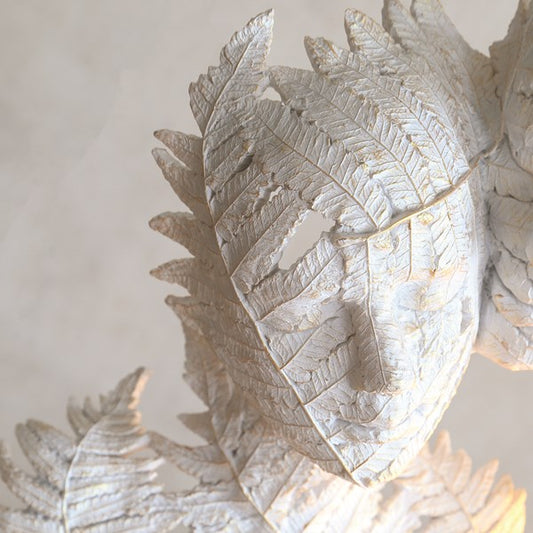 White Leaf Couple Structure