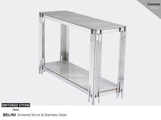 Belini Sintered Stone Console Table
