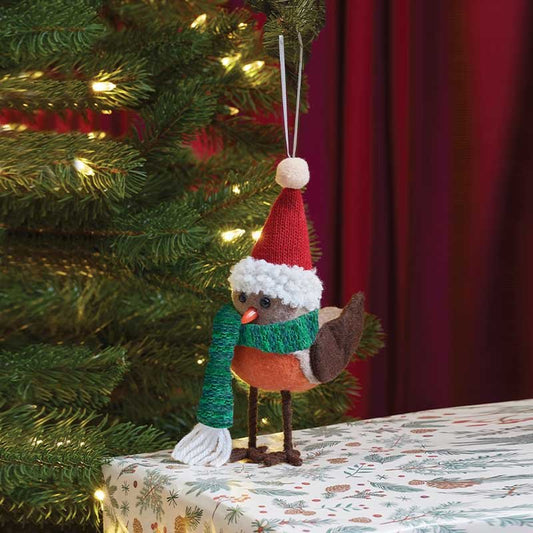 Festive Robin Pendant