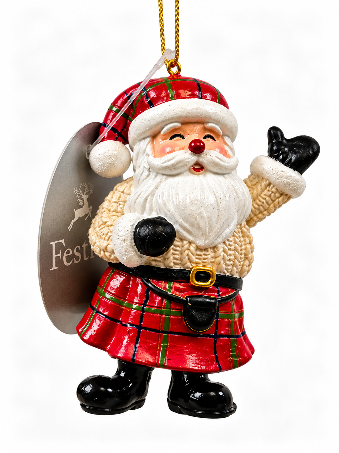 Santa Kilt Pendant
