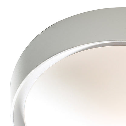 Dar Beta Bathroom Flush Cream & Opal Glass IP44