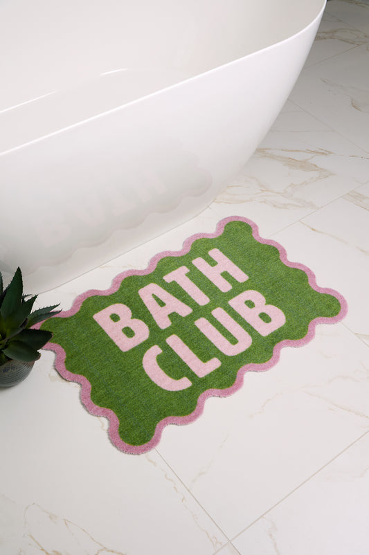 Dip & Drip Nylon Printed Bath Club Bathmat