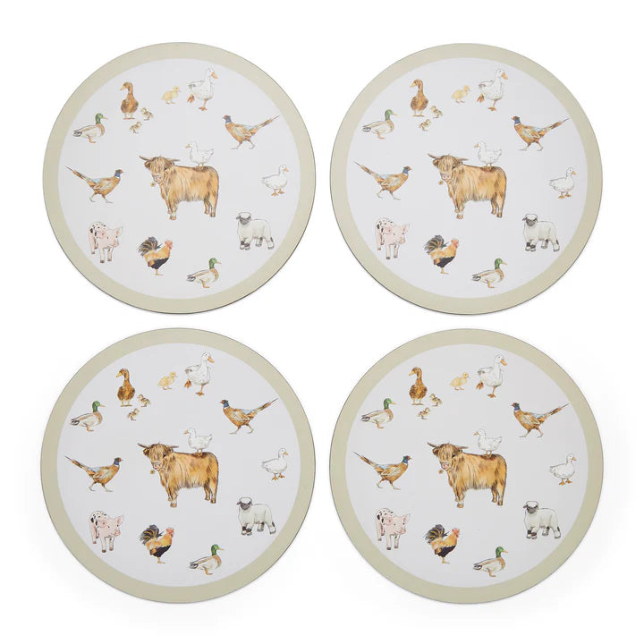 Cooksmart Buttercup Farm Pack of 4 Placemats