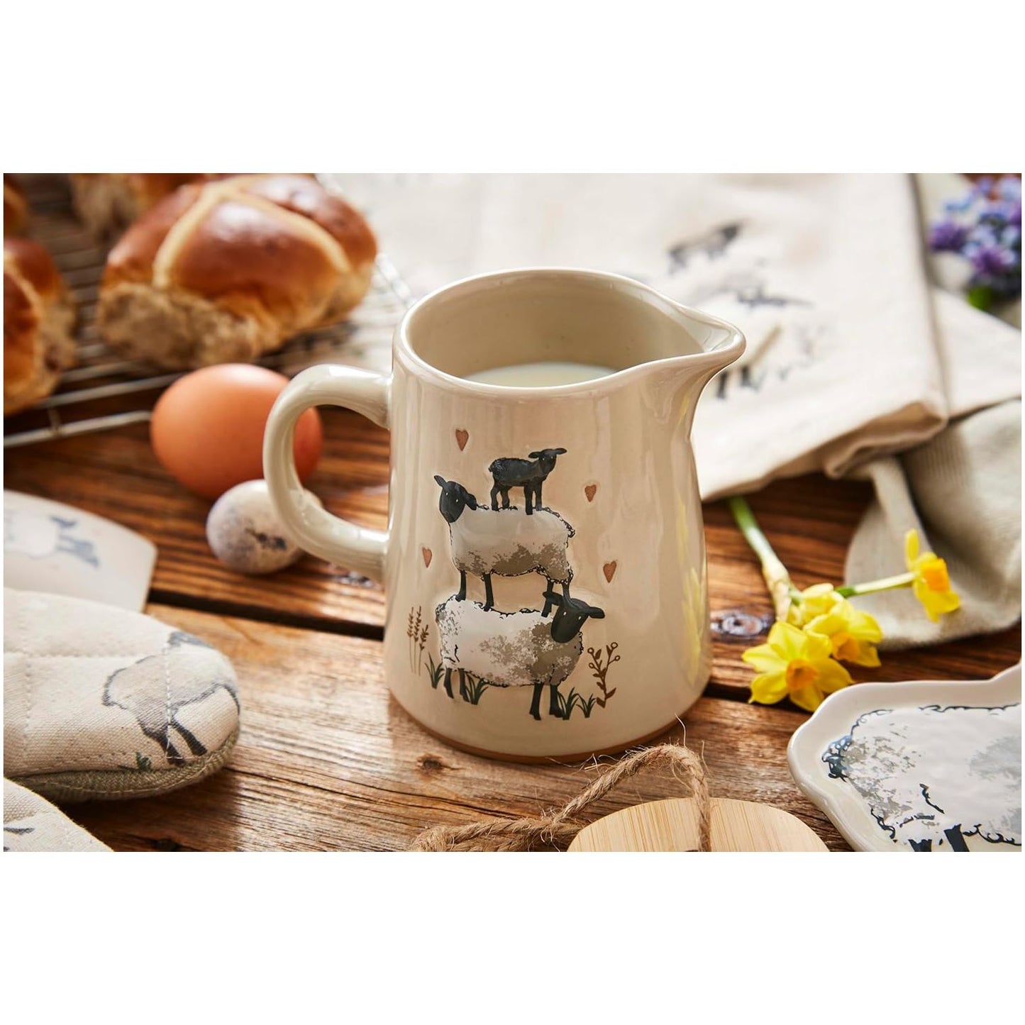 Cooksmart Highland Sheep Small Ceramic Jug