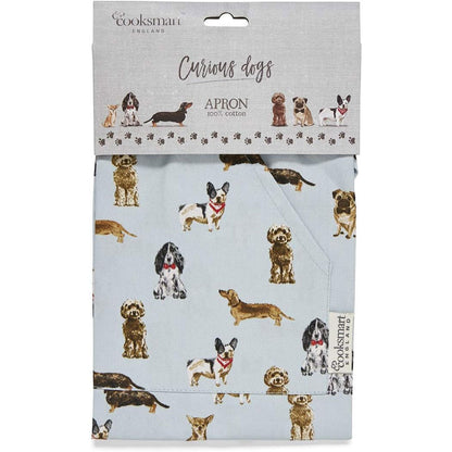 Cooksmart Curious Dogs Cotton Apron