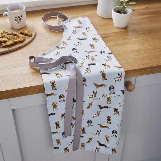 Cooksmart Curious Dogs Cotton Apron