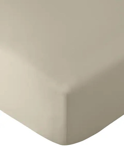 Catherine Lansfield So Soft Non-Iron Fitted Sheet in Natural