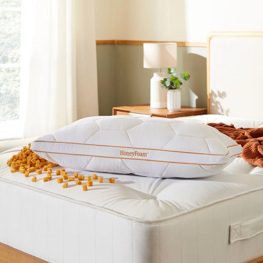 The Fine Bedding Company The Adjustable HoneyFoam ™ Pillow