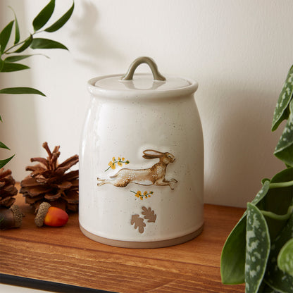 Cooksmart Forest Fable Hare Ceramic Storage Jar