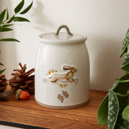 Cooksmart Forest Fable Hare Ceramic Storage Jar