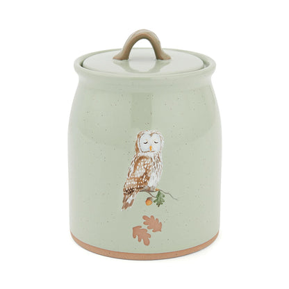 Cooksmart Forest Fable Owl Ceramic Storage Jar