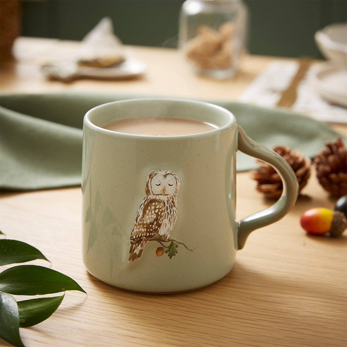 Cooksmart Forest Fable Owl Conical Mug