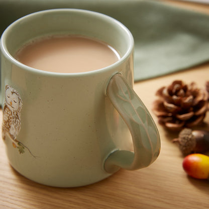 Cooksmart Forest Fable Owl Conical Mug