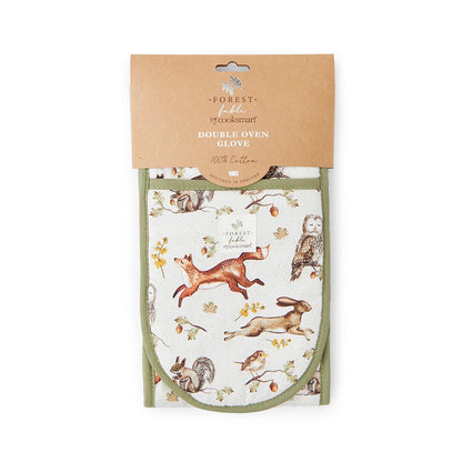 Cooksmart Forest Fable Double Oven Glove