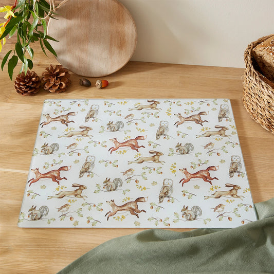 Cooksmart Forest Fable Glass Worktop Saver