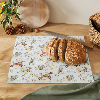 Cooksmart Forest Fable Glass Worktop Saver