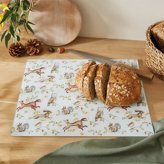 Cooksmart Forest Fable Glass Worktop Saver