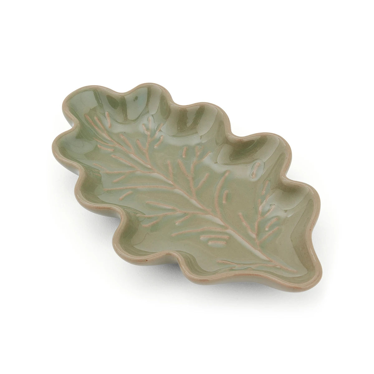 Cooksmart Forest Fable Ceramic Leaf Spoon Rest