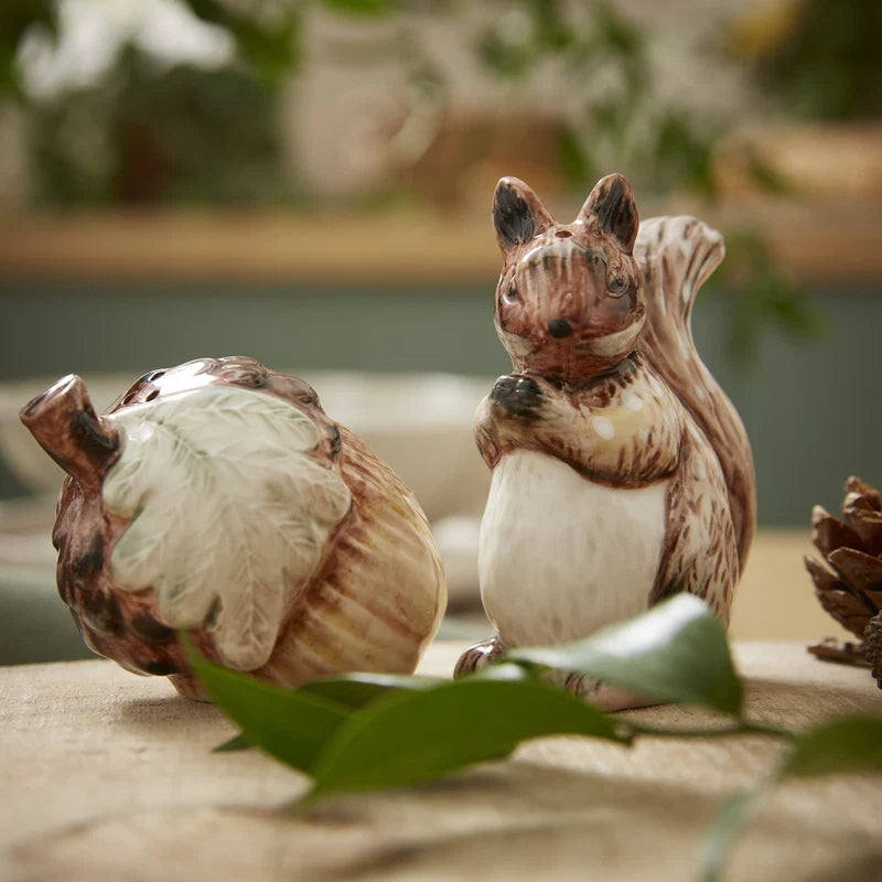 Cooksmart Forest Fable Ceramic Salt & Pepper Shaker