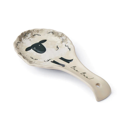 Cooksmart Highland Sheep Ceramic Large Spoon Rest