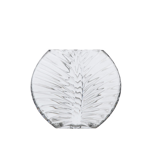 Otters Brook Narrow Clear Cut Glass Vase (22cm)