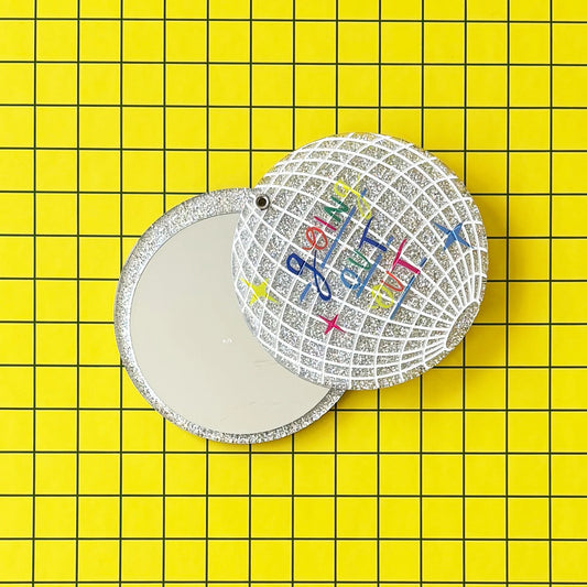 House of Disaster Small Talk 'Going Out-Out' Compact Mirror