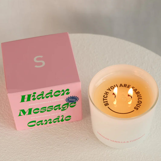 Home Fragrance Co. B*itch You Are Fabulous Hidden Message Candle