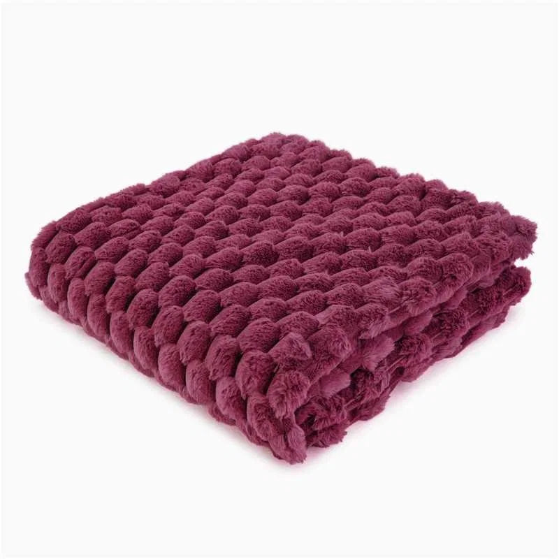 Paul Moneypenny Koochikoo Fuschia Throw