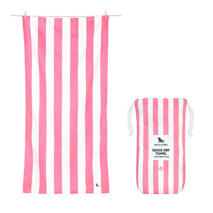 Dock & Bay Phi Phi Pink Quick Dry Towel
