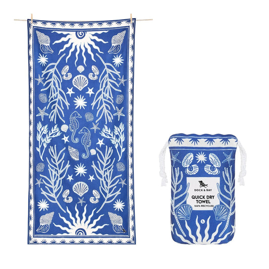 Dock & Bay Ocean Treasure Quick Dry Towel
