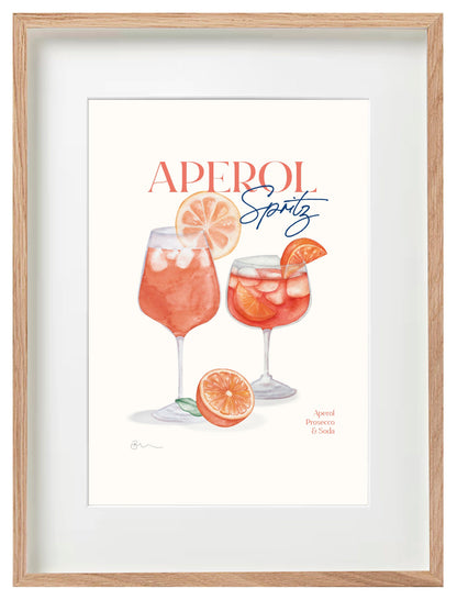 Aperol Spritz Wall Art