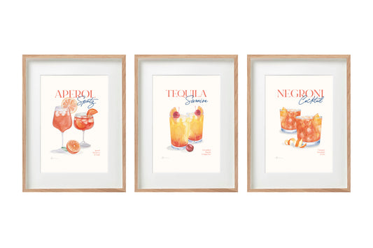 Tequila Sunrise Wall Art