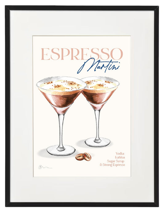 Espresso Martini Wall Art