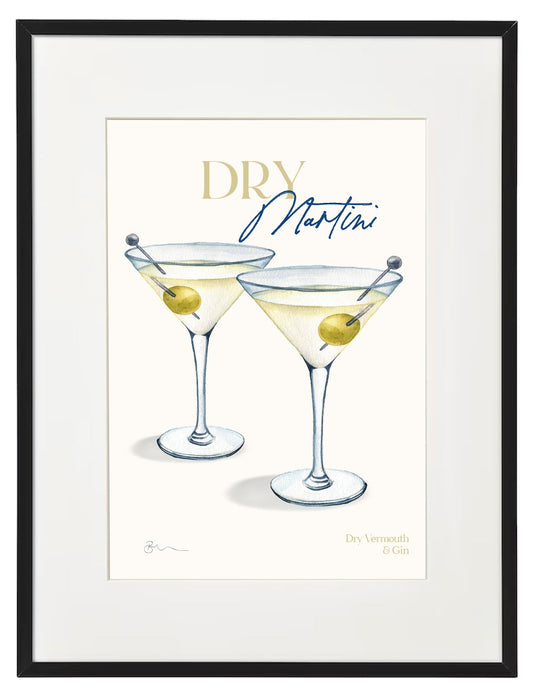 Dry Martini Wall Art