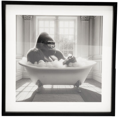 Gorilla in Bath Frame