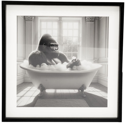 Gorilla in Bath Frame