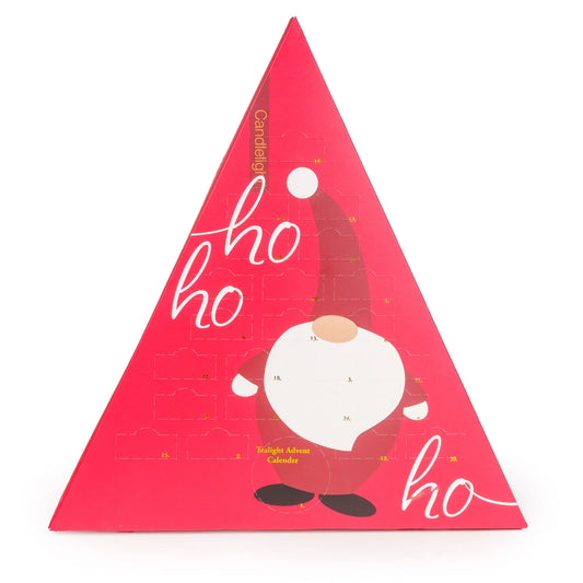 24 Tealight Ho Ho Ho Advent Calendar