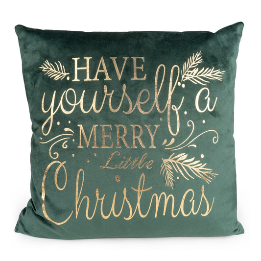 Green Velvet Cushion