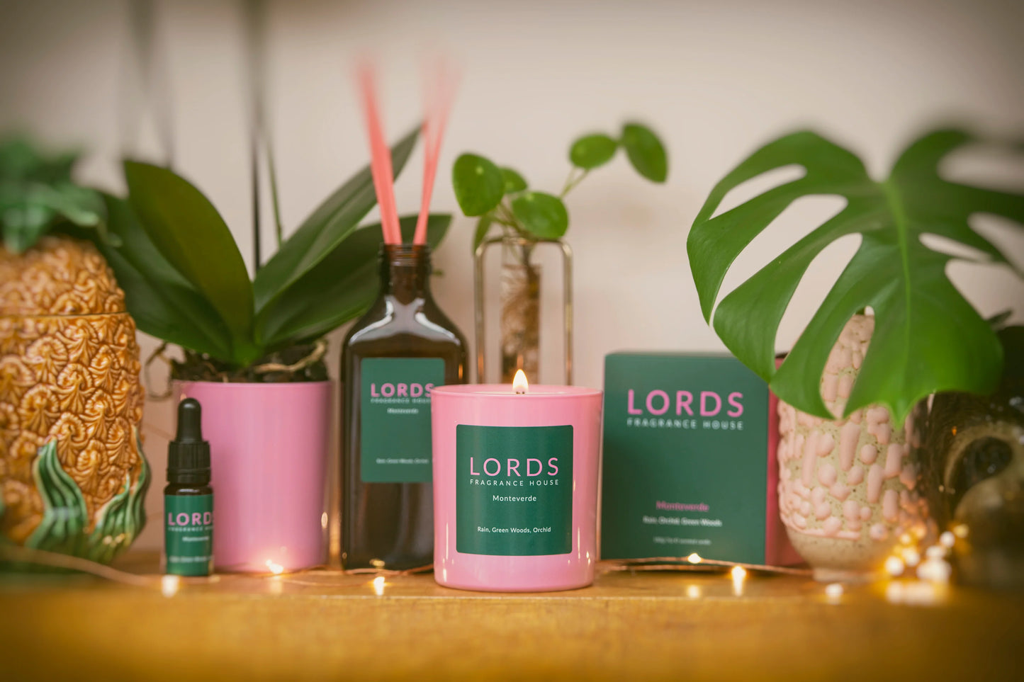 Lords Fragrance House 1 Wick Candle (225g)
