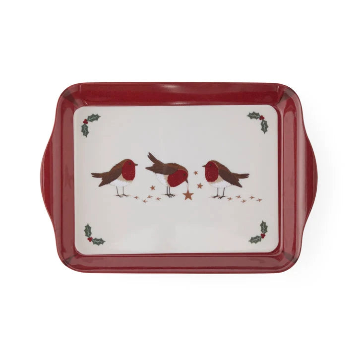 Cooksmart Xmas Robins Retreat Scatter Tray