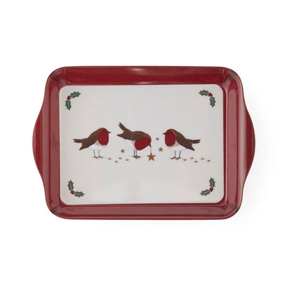 Cooksmart Xmas Robins Retreat Scatter Tray