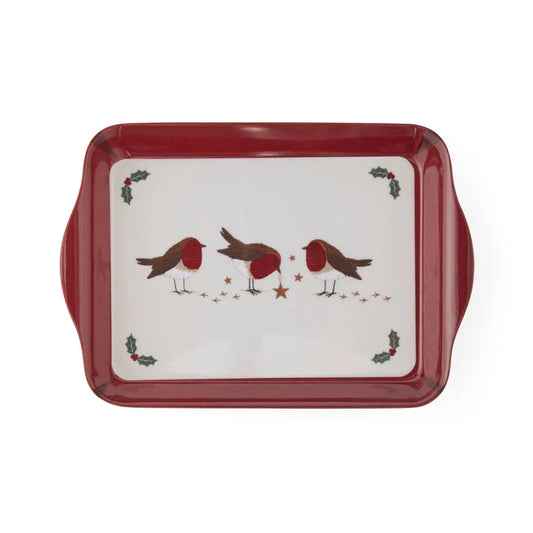 Cooksmart Xmas Robins Retreat Scatter Tray
