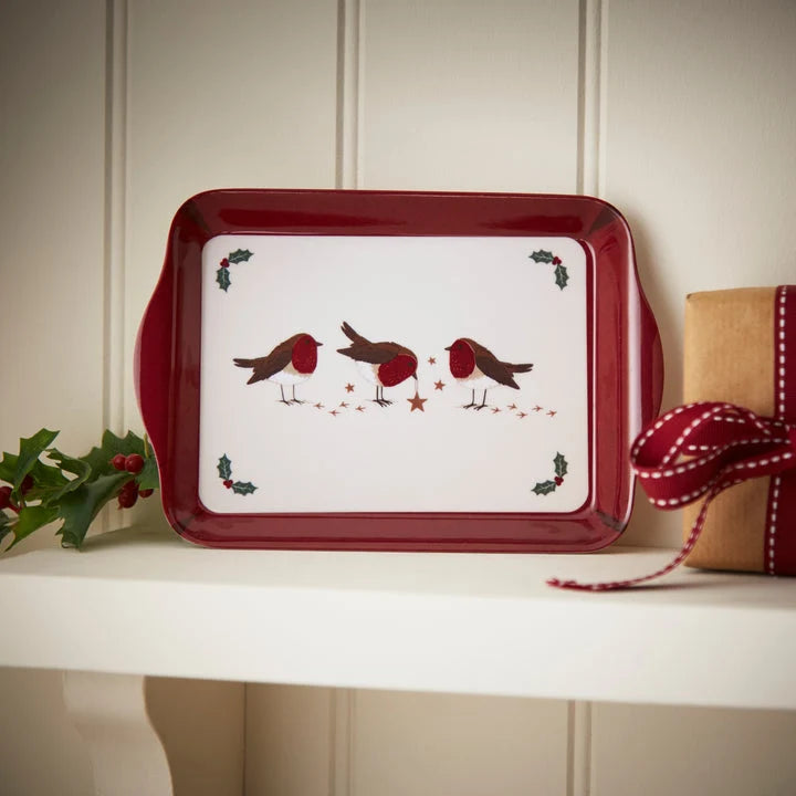 Cooksmart Xmas Robins Retreat Scatter Tray